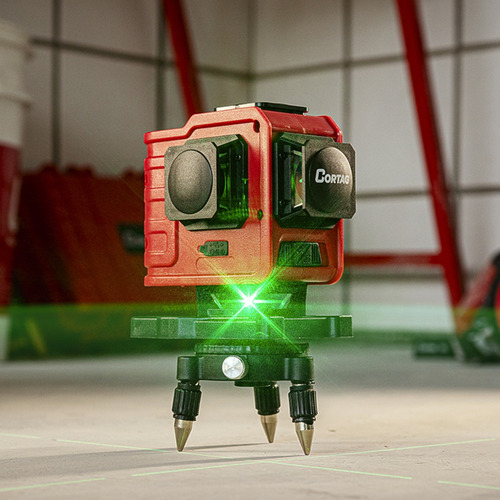 Nivel A Laser Verde 3d Pró Nlc847 Cortag