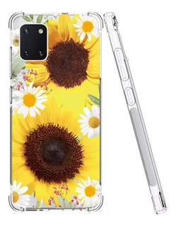 Funda Para Samsung Galaxy Note 10 Lite - Girasoles/margar...