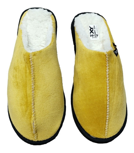 Imagen 1 de 5 de Pantuflas De Hombre Con Corderito Xy Cromosoma