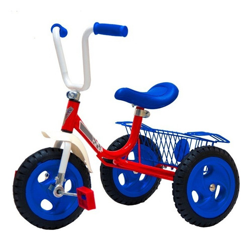 Triciclo Infantil Con Ruedas Macizas A Pedal C