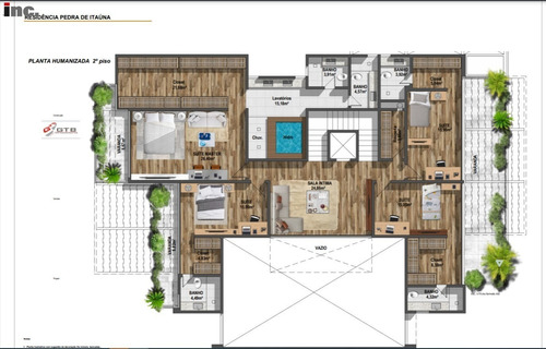 Imagem 4 de 6 de Sensacional Casa Condomínio Pedra De Itaúna - 5 Suítes - 657m². - P.itaúna Q - 69407432