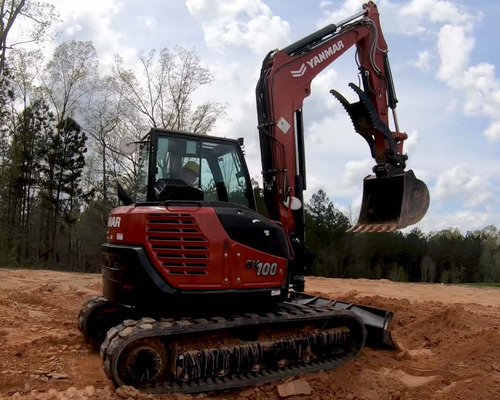 Excavadora Japonesa 10.000 Kg De Cola Corta Yanmar Motorman