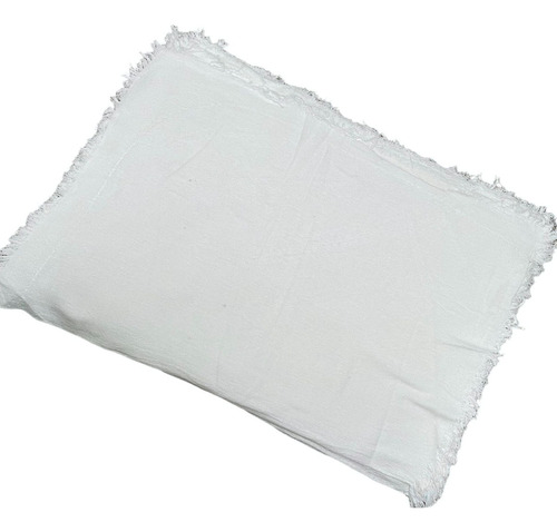 Pano para limpeza Limpeza Pesada - Kit 10 Unidades Pano de chão extra grande - Algodão - Alvejado pano branco pacote x 10