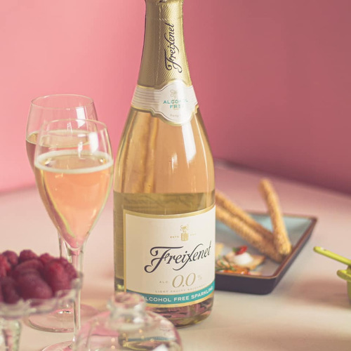 Espumante Espanhol Zero Álcool Freixenet Garrafa 750ml, 2 Un