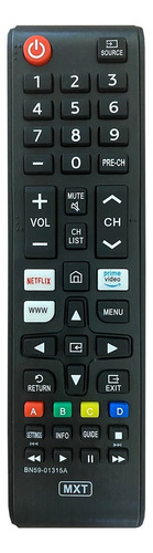 Controle Compatível Com Tv Led 4k Samsung Nu7100 Nu6100