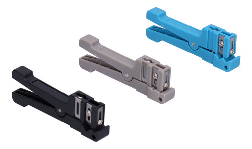 Engarzador De Cable Coaxial, 3 Unidades, Pelador De Fibra Óp