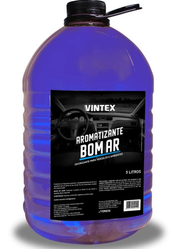 Odorizador Aromatizante Cheirinho Carro Novo Vonixx 5l