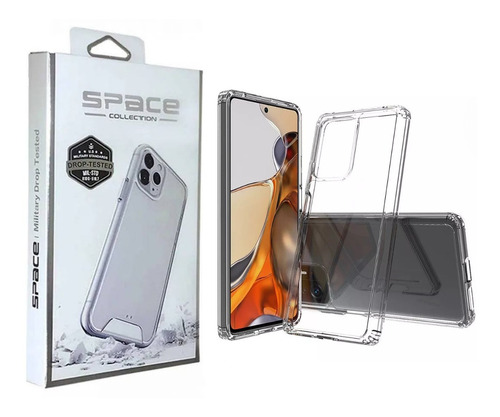 Case Space Collection Clear Para Xiaomi Mi 11t/ Mi 11t Pro