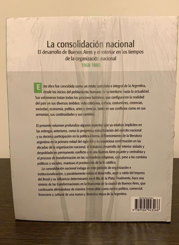 Imagen 2 de 3 de La Consolidación Nacional - Félix Luna