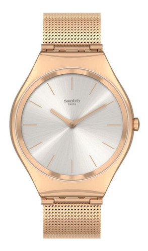 Reloj Swatch Rose Skin Irony Contrasted Simplicity Syxg120m