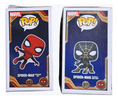 2 Funko Spiderman No Way Home Spider Man 923 Y 911 Suit (Usado)