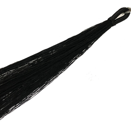 Imagen 6 de 6 de Hamaca Cómoda Artesanal Color Negra Tipo Carioca