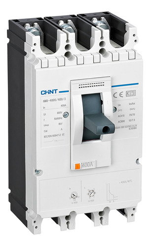 Breaker Industrial Trifasico Caja Moldeada 400 Amp Chint