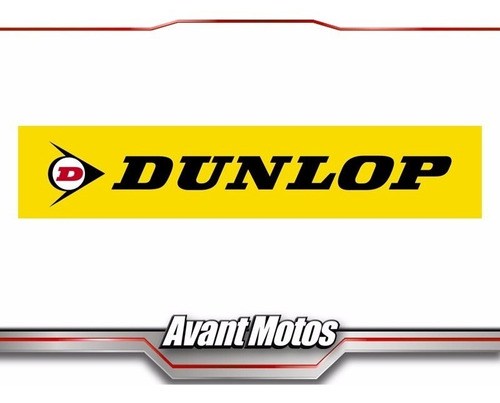 Imagen 2 de 2 de Cubierta Moto 150 80 16 Dunlop Japon D404 Banda Blanca Avant