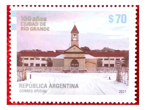 2021. 100 Años De La Ciudad De Río Grande. Mint
