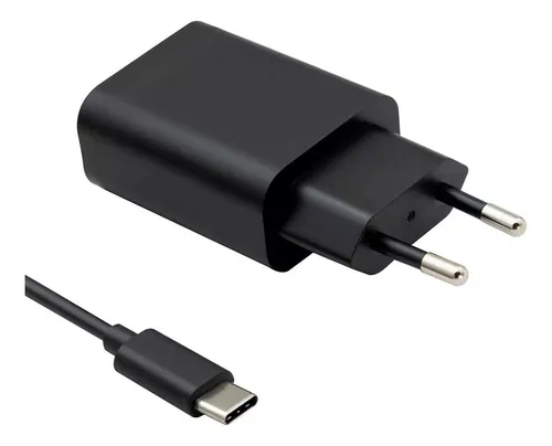 Cargador Motorola 5w + Cable Usb-c. Original. Color Negro