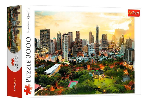 Juego De Mesa Puzzle Trefl Bangkok 3000 Piezas 116x85cm Febo