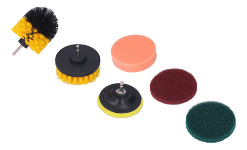 Kit De Limpieza Con Brochas, 6 Unidades, Taladro Eléctrico,