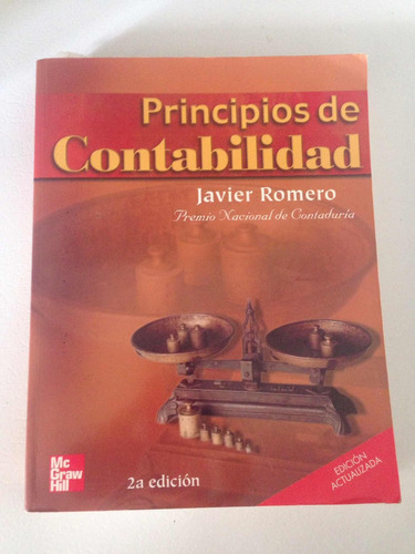 Libro Principios De Contabilidad