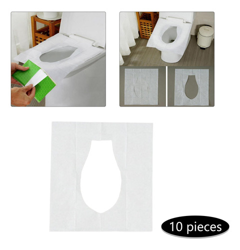 Cubierta De Asiento De Inodoro Desechable Lavable Hogar