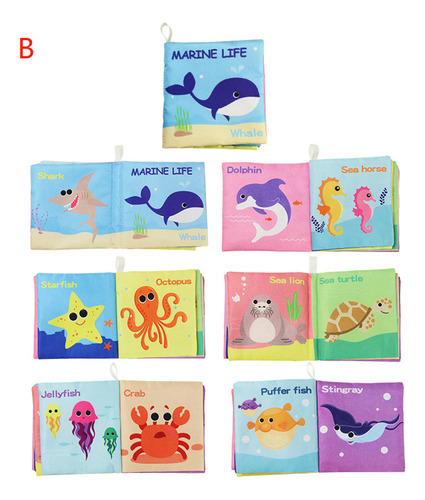 Juego De Tela Para Niños, Juguete Para El Desarrollo De La I