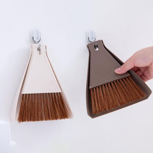 Mini Escoba Y Recogedor, Escoba De Barrido Para Beige