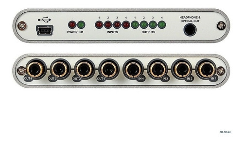 Placa Audio Esi Maya44 4 Entradas Salida Usb Interface Sonid