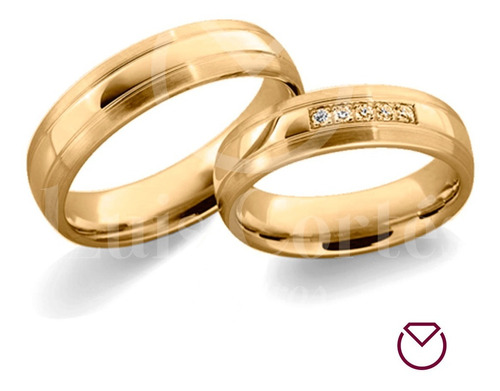 Argollas Matrimonio Oro 18 Kilates