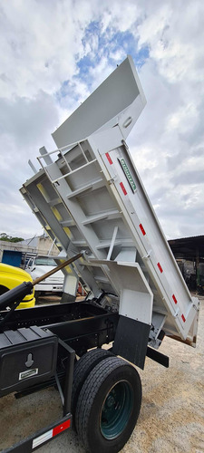 Caçamba Basculante 3/4 3m³ Pronta Entrega Instalada Nova