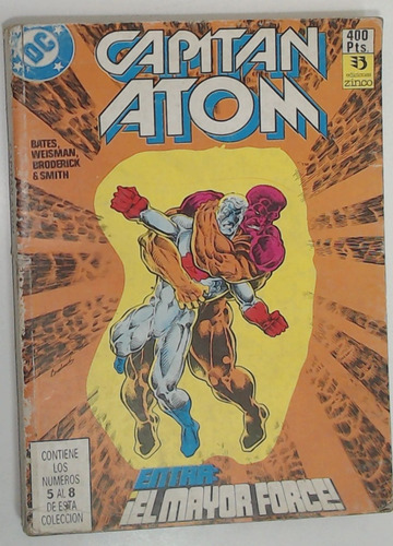 Capitan Atom Num 5 Al 8  - Dc Comics