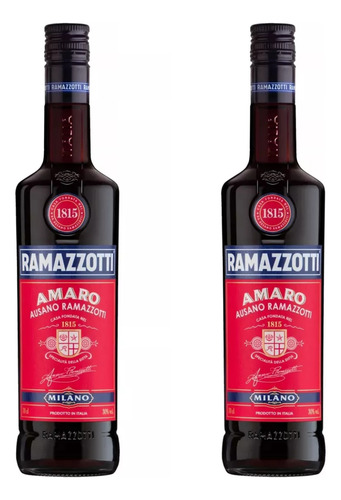 Aperitivo Amaro Ramazzotti Garrafa 2x700ml