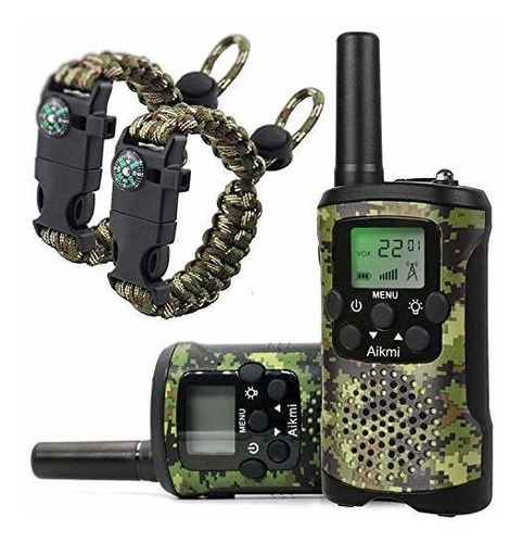 Walkie Talkies Para Niños 22 Canal 2 Way Radio 3 Millas Wal