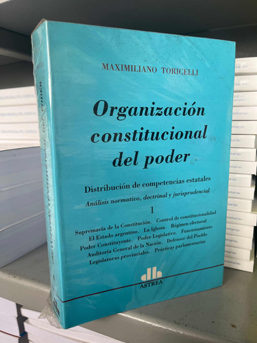 Organización Constitucional Del Poder. 2 Tomos