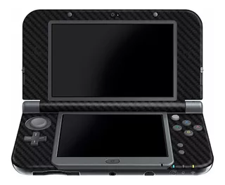 Skin Fibra Carbono New Nintendo 3ds Xl Adesivo Vinil Capa