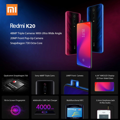 Nueva Versión Global Xiaomi Mi 9t (redmi K20) Teléfono Móvil