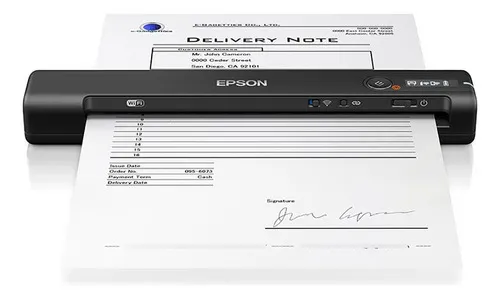 Escáner Portátil Epson Workforce Es-60w Con Bateria Wifi