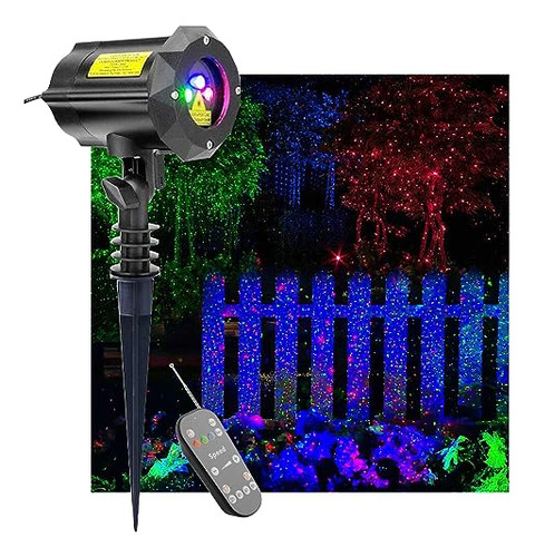 Christmas Laser Projector Lights Outdoor, Motion Firefl...