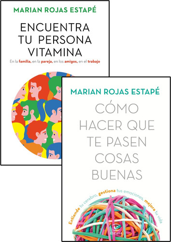 Pack 2 Libros Persona Vitamina + Que Te Pasen Cosas Buenas