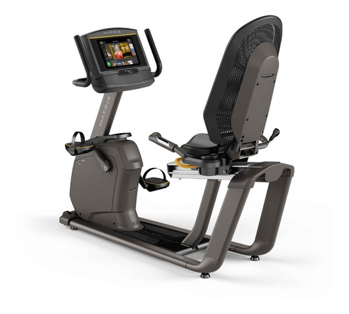 Imagen 1 de 10 de Bicicleta Recumbente Matrix R50 Xer Consola Hd Residencial