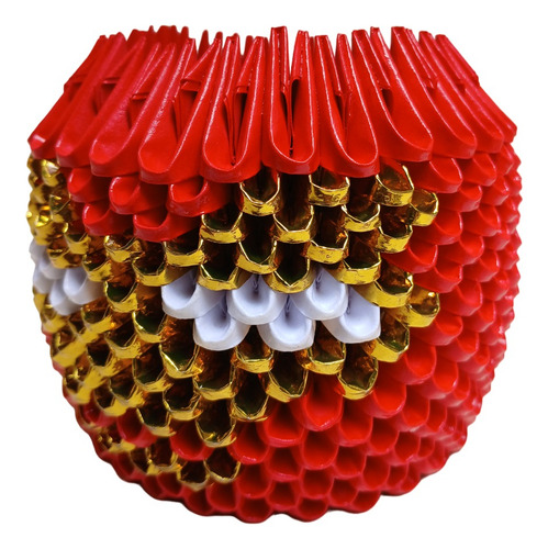 Figura Origami 3d, Kumitate, Portalapices Modelo Iron Man