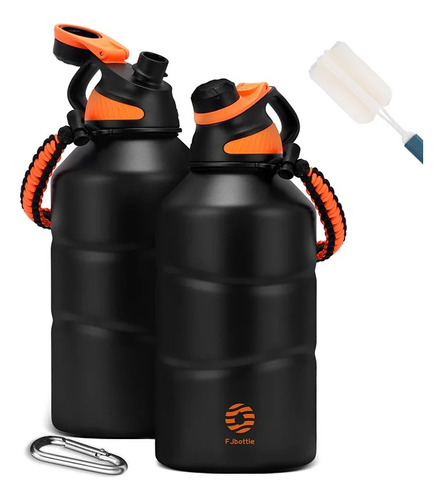 Termo Deportivo Portátil Acero Inoxidable Frío/caliente 1.9l