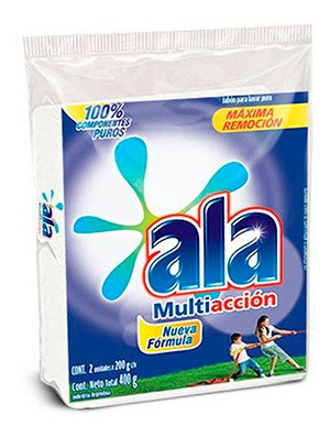 Imagen 2 de 4 de Jabon En Pan Ala Multiaccion2 X 200gr