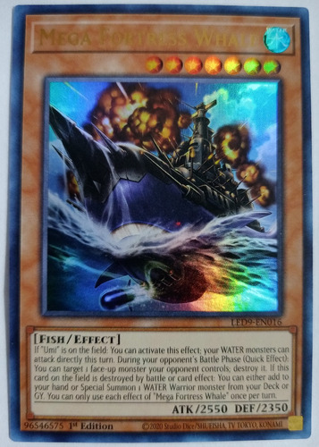 Mega Fortress Whale - Ultra Rare    Led9