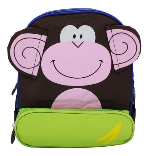 Mochila Infantil Animales Trendy Bolsillo Interno/laterales