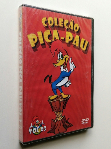 Dvd Coleção Pica-pau - Volume 03 - Novo E Lacrado