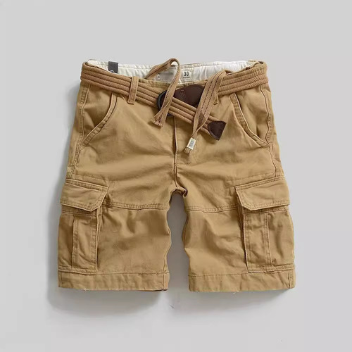 Pantalones Cortos Cargo Casuales Para Hombre, Estilo Ropa De