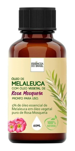  Óleo De Melaleuca Com Rosa Mosqueta 60ml - Pronto Para Uso