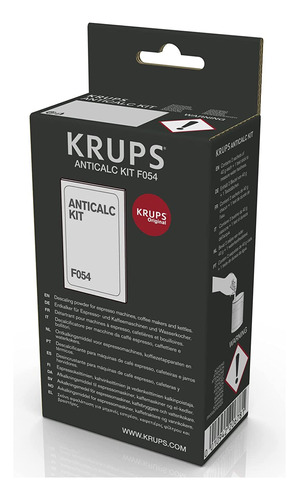 Krups F054 Polvo Descalcificador Para Hervidores De Café Y