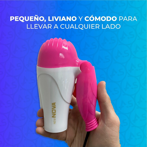 Imagen 3 de 10 de Secador De Pelo Profesional Plegable Portable Viaje 1000w