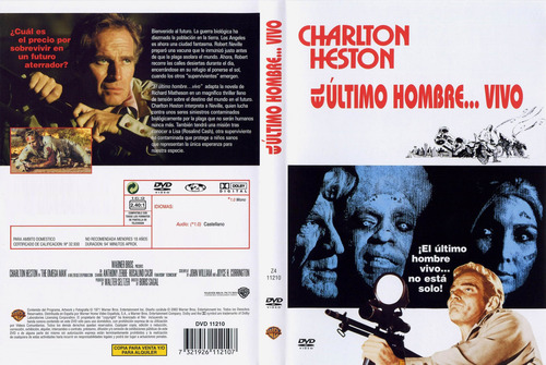 El Último Hombre Vivo ( Hombre Omega) Charlton Heston Dvd